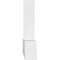 Ekena Millwork Portland Architectural Grade PVC Gable Bracket, 72"W x 21"H x 4"D x 6"F, 7/12 Pitch GBP072X21X0406POR00 - alternate 4
